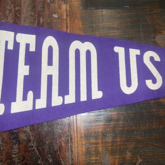 USA XVII 1998 Olympic Winter Games Pennant Nagano New With Tags TEAM USA - Picture 5 of 6